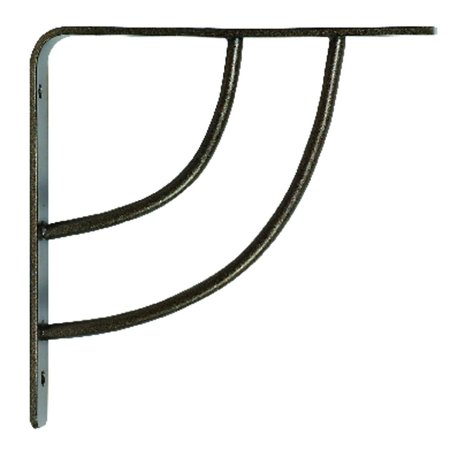 KNAPE & VOGT John Sterling Bronze Bracket 12 Ga. 6 in. L 100 lb RP-0087-6BRZ